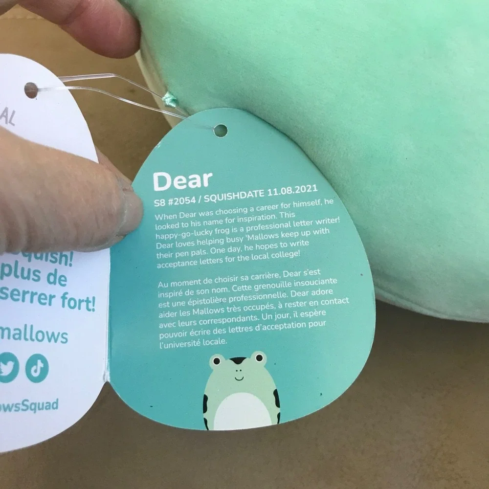 Squishmallows ‎ Dear the Frog 9
